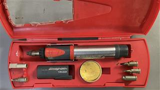 SNAP ON YAS22A BUTANE SOLDERING IRON KIT TIPS AND CASE MISSING 1